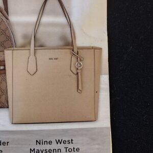 Nine west maysenn tote (barely nude)